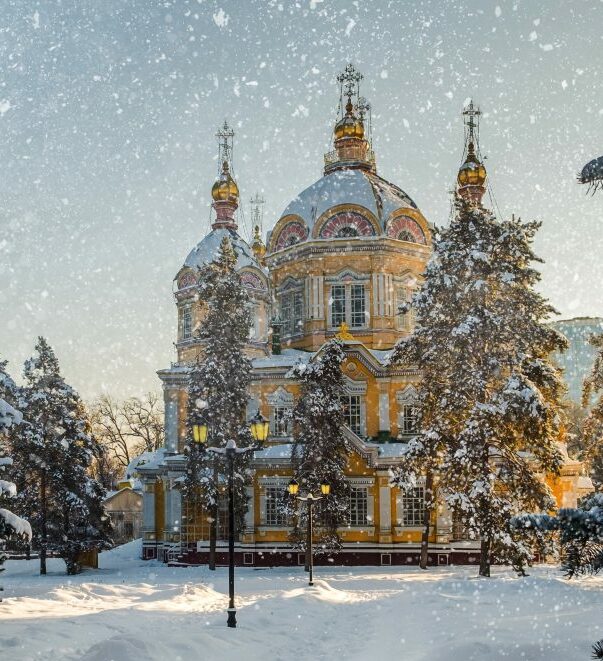 Вознесенский собор зимой